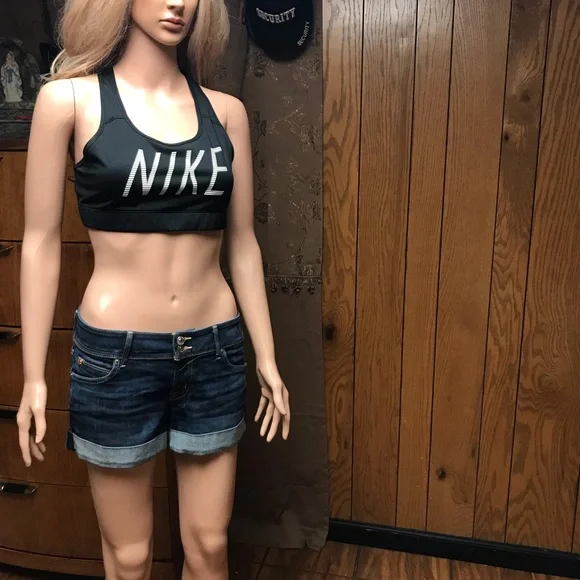 HUDSON Croxley Mid Thigh Short-Blue-Size 25 -Good Condition - Picture 16 of 16